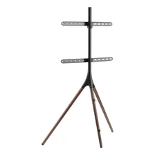 Suporte Pedestal Tv Cavalete Tripe Decorativo Para Televisores Foto mini 4