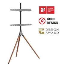 Suporte Pedestal Tv Cavalete Tripe Decorativo Para Televisores Foto mini  3
