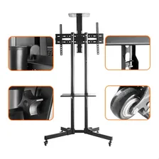 Suporte Pedestal Tv Led/lcd 32-70 - Estabilidade E Versatil Cor Preto Foto mini 4