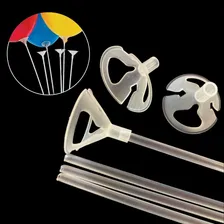 Suporte Pega Balão Bexigas Varetas Hastes 30cm 50 Unidades Foto mini  2