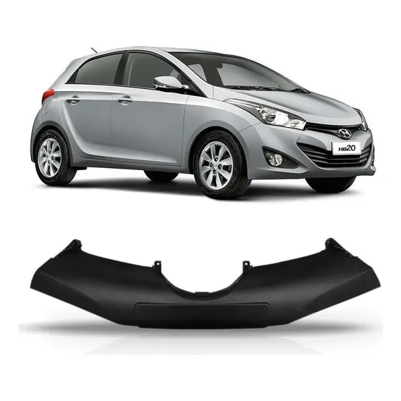 Suporte Placa Grade Hyundai Hb20 2012 2013 2014 2015 Foto 1