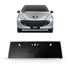 Suporte Placa Peugeot 207 Ano 2008 09 10 11 2012. Foto  mini 1