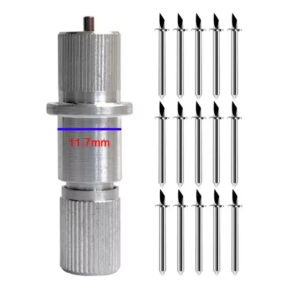 Suporte Plotter Iecho + 15 Lâminas Anel Foto 1
