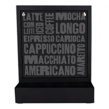 Suporte Porta Cápsulas De Mesa Dolce Gusto 3 Coraçoes Cor Preto Foto mini 1