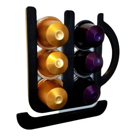 Suporte Porta Cápsulas Nespresso - 6 Cápsulas Foto 1