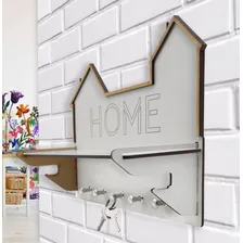 Suporte Porta Chaves Parede Multiuso Organizador Decorativo Foto mini 4