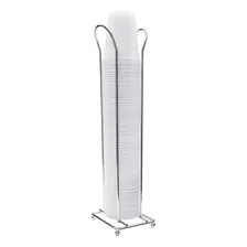 Suporte Porta Copos Café Descartáveis Bancada 180ml 200ml Cor Cromado Foto mini 1