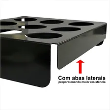 Suporte Porta Copos P Mochila Bag De Açaí E Suco 300 A 500ml Cor Preto Foto mini  2
