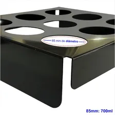 Suporte Porta Copos P Mochila Bag De Açaí E Suco 300 A 500ml Cor Preto Foto mini  3
