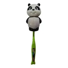 Suporte Porta Escova Dentes Ventosa Panda + Escova Infantil Foto mini 1