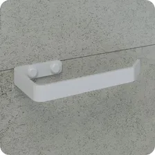 Suporte Porta Papel Higiênico De Parede Branco Plus Foto mini  2