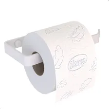 Suporte Porta Papel Higiênico De Parede Branco Plus Foto mini 4