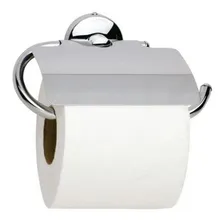 Suporte Porta Papel Higiênico Jackwal Papeleira C/tampa Foto  mini 1