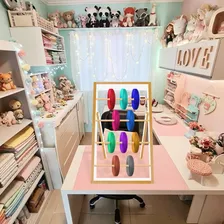 Suporte Porta Rolos De Viés De Mesa Fitas Rendas De Costura Foto mini  3