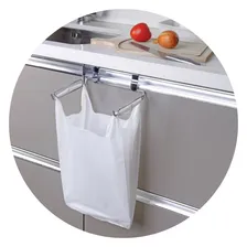 Suporte Porta Sacola Plastica Para Porta De Armario Cromado Foto mini 4