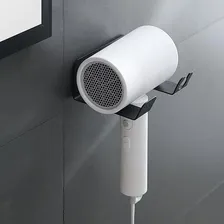 Suporte Porta Secador Cabelo E Cabo Fixa Na Parede Sem Furos Foto mini 3