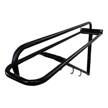 Suporte Porta Sela Fixar Parede Reforçado preto Tmtsuportes Foto mini  2