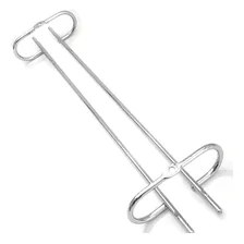 Suporte Porta Taças Gourmet 42cm Cromado de armário suspenso cromado Foto mini  3