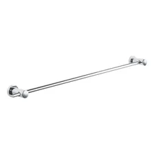Suporte Porta Toalha De Banho Toalheiro Reto Aço Inox Foto mini 1
