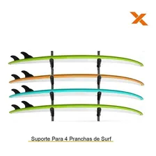Suporte Prancha De Surf Inclinado Xproshape Para 4 Pranchas Foto mini 4