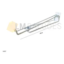 Suporte Prateleira Faca P/ Painel Canaletado 30cm Kit 4und Foto mini 3