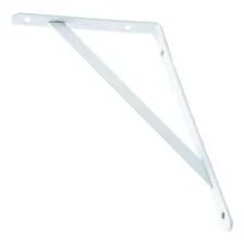 Suporte Prateleira Mao Francesa Thompson Forte 25cm Branco Foto mini 2