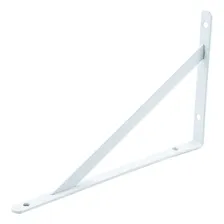Suporte Prateleira Mao Francesa Thompson Forte 25cm Branco Foto mini 1