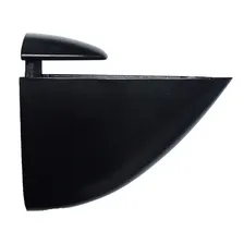Suporte Prateleira Tucano Grande 4 Peças Zamac Cor Preto Foto mini 1