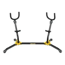 Suporte Profissional Duplo P/ Sax Alto Tenor Hercules Ds537b Foto mini 2