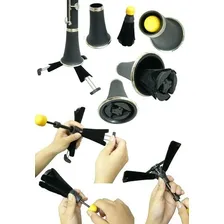 Suporte Profissional Hercules Travlite Para Clarinete Ds440b Foto mini 4
