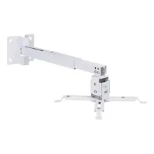 Suporte Projetor Teto Parede Universal Articulado Cor Branco Foto mini 1