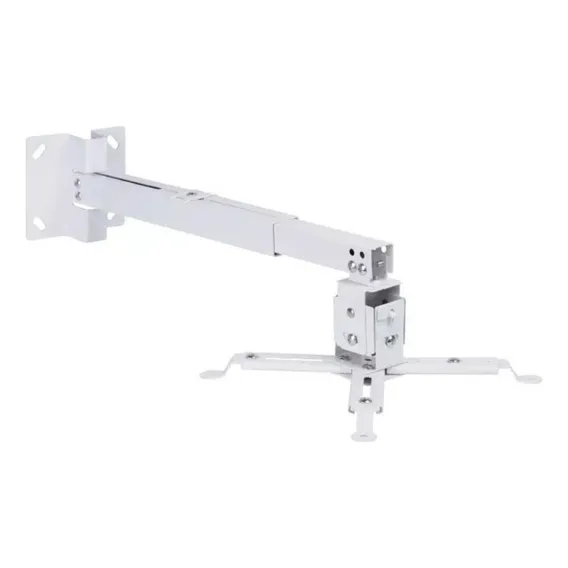 Suporte Projetor Teto Parede Universal Articulado Cor Branco Foto 1