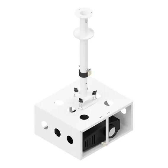 Suporte Projetor Teto Telescópico Anti-furto De Gaiola Foto 1