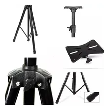 Suporte Projetor Tripé Universal Pedestal Notebook Kemei Cor Preto Foto mini  2