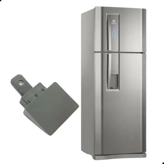 Suporte Puxador Da Geladeira Electrolux Df52x Dfw52 Df51x Foto 1