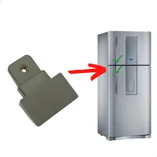 Suporte Puxador Geladeira Electrolux Inox Df80x Di80x Dt80x Foto mini 1
