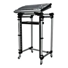 Suporte Rack Titanium Para Mixer Behringer Em AlumÃnio Fosco Foto mini 2