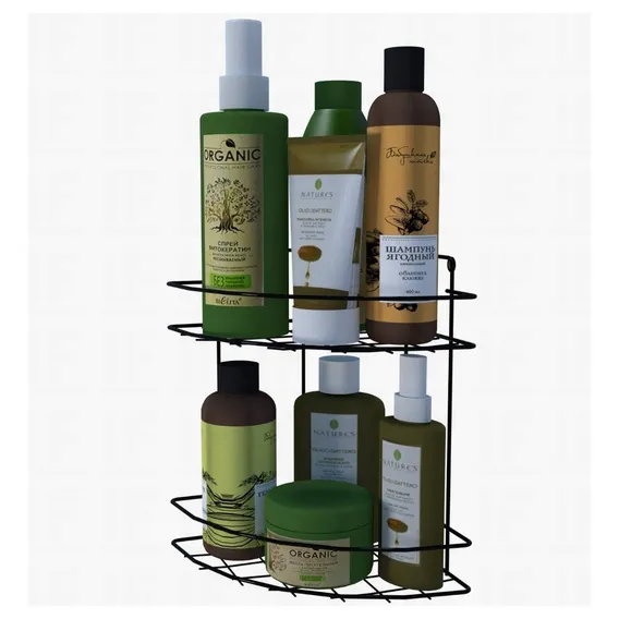 Suporte Shampoo Cantoneira Canto Banheiro Foto 1