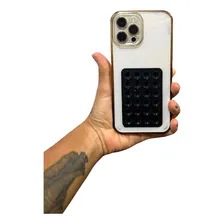 Suporte Silicone Ventosa Para Celular Superfície - Preto Foto mini 1