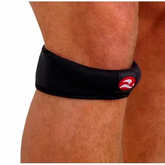 Suporte Subpatelar Realtex Neoprene Ajustável Cor Preto Tamanho UN Foto 1