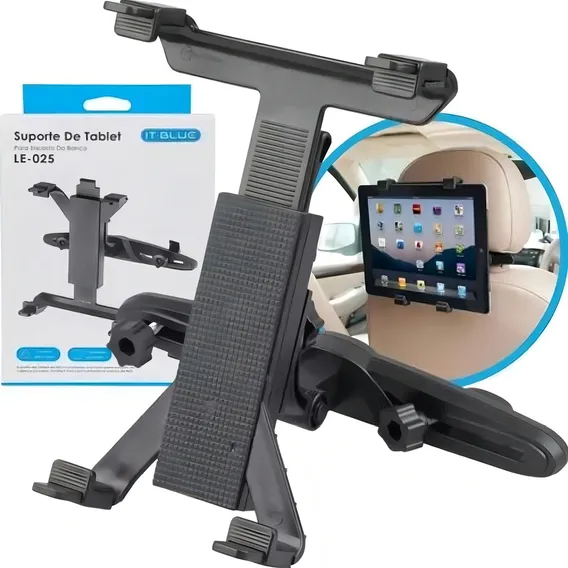 Suporte Tablet Encosto Cabeça Banco Veicular Foto 1