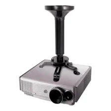 Suporte Teto Projetor Universal Com Rotação E Inclinação Cor Preto Foto mini  2