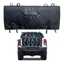 Suporte Trans Bike Protetor De Caçamba Para Picape 4 Bikes Cor Preto Foto  mini 1