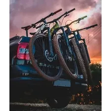 Suporte Trans Bike Protetor De Caçamba Para Picape 4 Bikes Cor Preto Foto mini 4