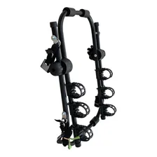 Suporte Transbike P/ 3 Bikes Apoio Fixo Sedan Hatch Suv True Cor Preto Foto mini 3