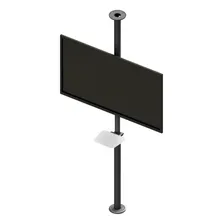 Suporte Tv 10 A 65 Teto Ao Chão - Preto Foto mini 1