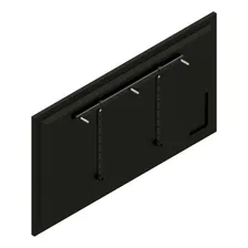 Suporte Tv 55 Ate 100 Polegadas - Reforçado Cor Preto Foto mini 3