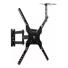 Suporte Tv Articulado 32 40 42 50 55 Lcd Led E Prateleira Cor Preto Foto mini 1
