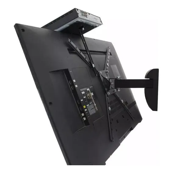 Suporte Tv Articulado Lcd Led 15 27 32 40 50 55 Dvd Net Sky Foto 1