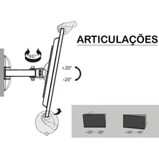 Suporte Tv Articulado Led Lcd 32 39 40 41 42 43 47 49 50 55 Foto mini 2